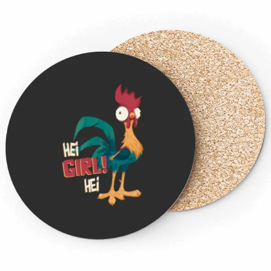 disneys Moana Hei Hei Chicken Hei Girl Hei Coasters