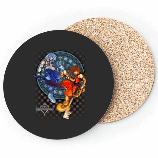 Disney Kingdom Hearts Sora Riku Chain Of Memories Coasters