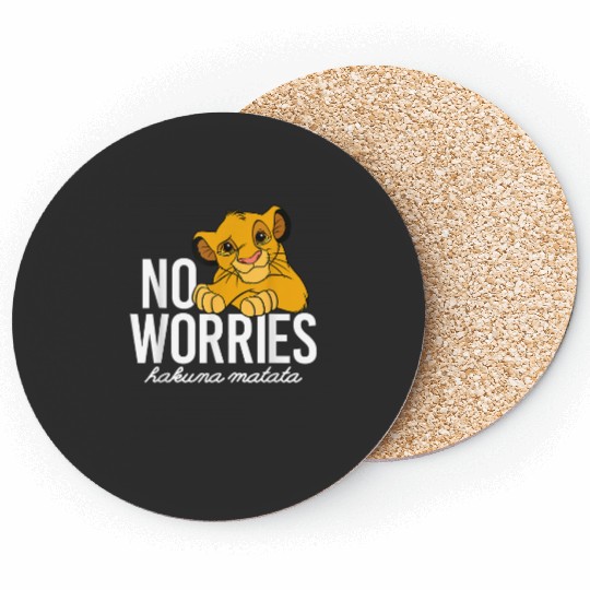 Disney Lion King Classic No Worries Simba Coasters
