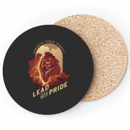 Disney The Lion King 30th Anniversary Mufasa Lead with Pride Coasters