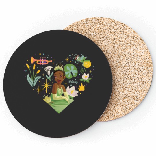 Disney Princess - Tiana Nature Heart gifts trends Coasters