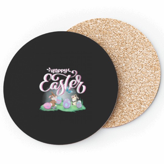 Womens Disney Bambi Happy Easter Thumper Amp Mis Coasters