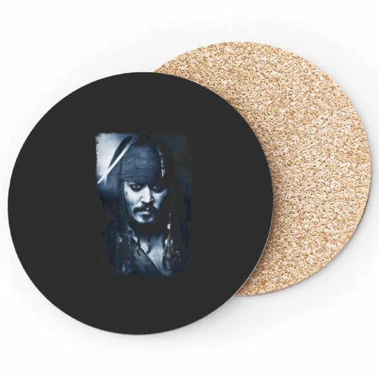 Disney Pirates of the Caribbean Captain Jack Pho Coasters