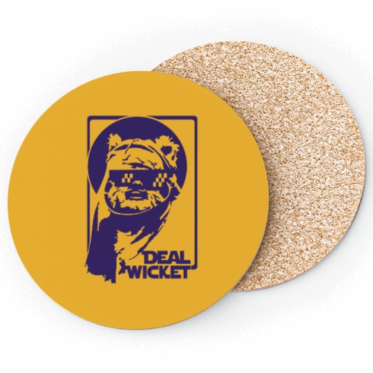 Disney-Star-Wars Shirt, Vintage Nub-Nub Ewok Camp Shirt, Wicket Ewoks Shirt, Forest Summer Camp Coasters