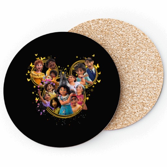 Disney Encanto Coasters, Encanto Characters Coasters