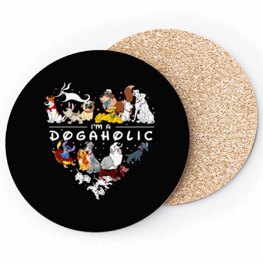 Disney Dogaholic Coasters, Disney Inspired, Stitch