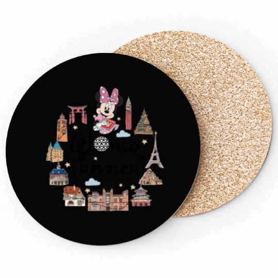 Disney Epcot  Coasters, Epcot Minnie Coasters