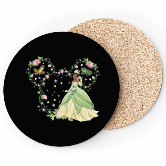 Disney Tiana Princess Coasters, Disneyworld Coasters