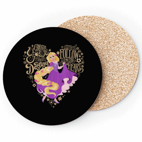 Disney Princess Rapunzel Follow Your Heart Coasters