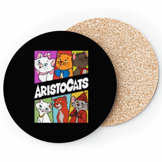 Disney Aristocats Coasters, Disney Cat Lovers