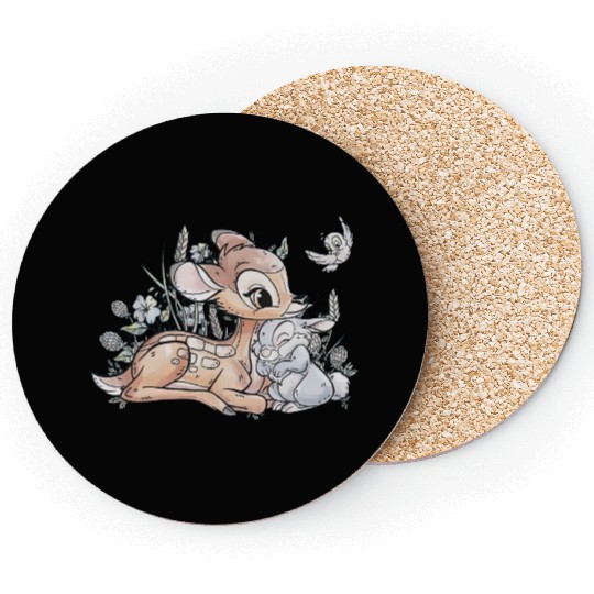 Vintage Disney Bambi Coasters, Disneyworld Coasters, Disneyland Coasters