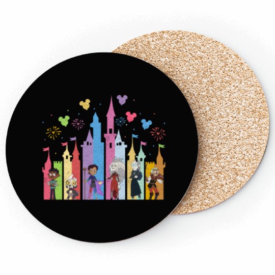 Disney Castle The Owl House Coasters
