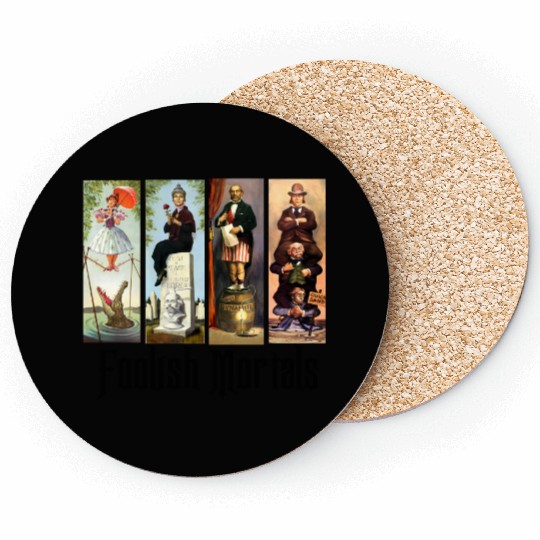 foolish mortals crop top, disney haunted mansion Flowy Cropped Tees