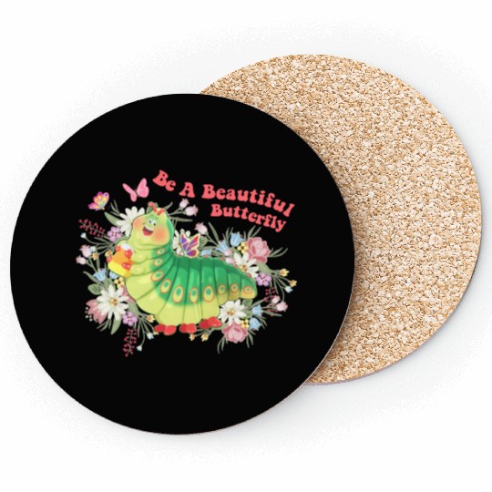 Be A Beautiful Butterfly Heimlich Coasters, Let the magic Blossom Disney Epcot