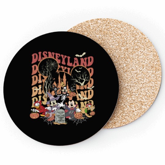 Vintage DisneyLand Halloween Coasters