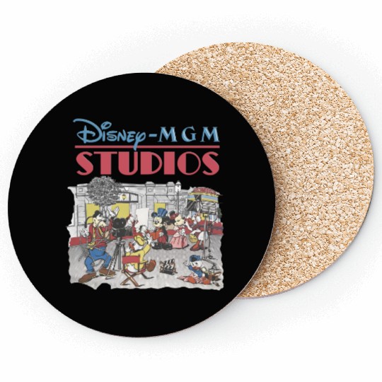 Disney Epcot Studio Coasters, Vintage Epcot 1982 Coasters, Vintage Disney Merch Coasters