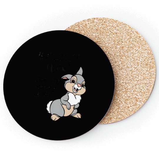 Color Disney Bambi Characters Cute Thumper Retro Coasters
