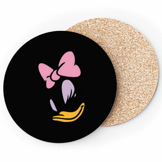 Daisy Duck Color Portrait Women's Racerback Tank |  Disney Daffy Duck Coasters