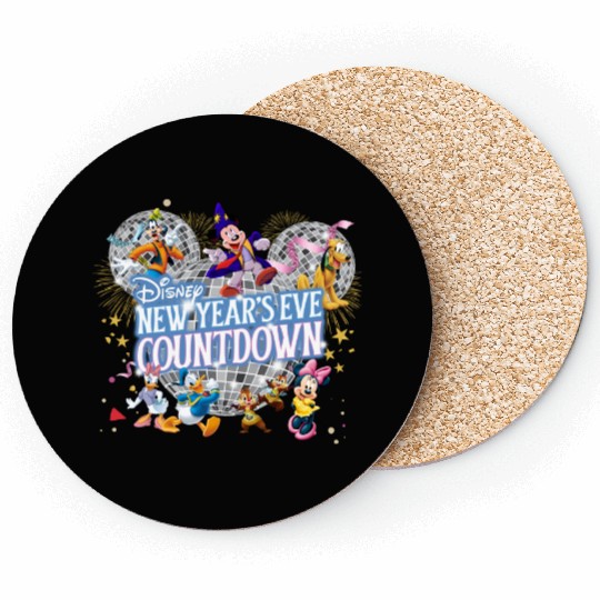 Disney New Years Coasters, Disney  Coasters, New Year's Eve Countdown Shir
