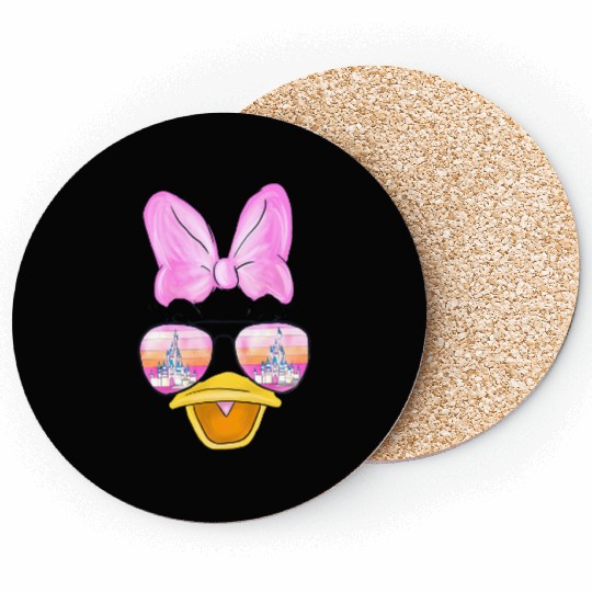 Vintage Daisy Duck Coasters, Disney  Coasters