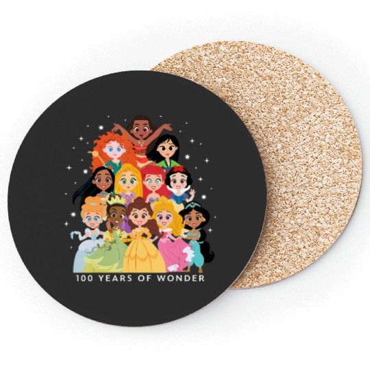 disney princess - 100 years of wonder princesses Coasters