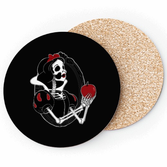 Disney Princess Coasters, Snow White Disney Halloween Coasters