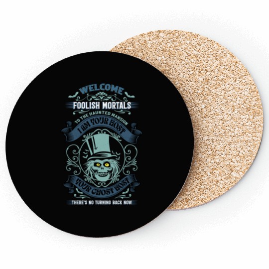 Haunted Mansion for Disneyland or Disneyworld, Hatbox Ghost Coasters