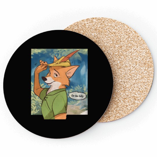 Vintage Disney Robin Hood Coasters, Robin Hood