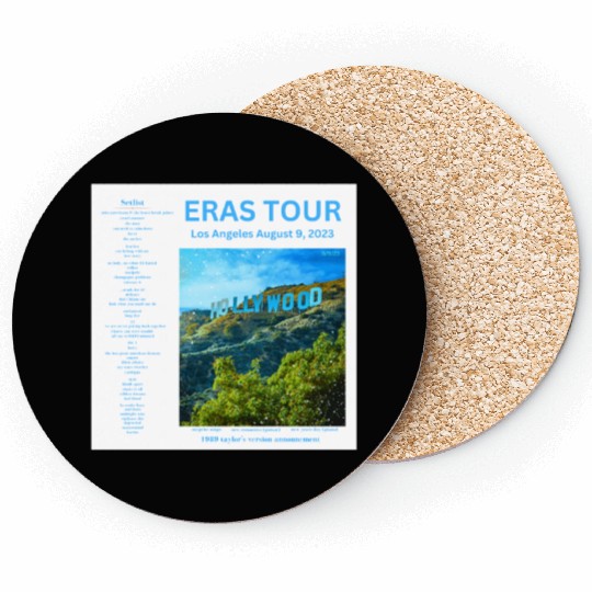Eras Tour Setlist - Los Angeles Night 6 Coasters