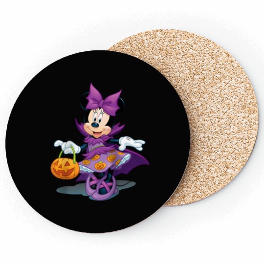 Disney Halloween Minnie Mouse Raglan Baseball Te Coasters