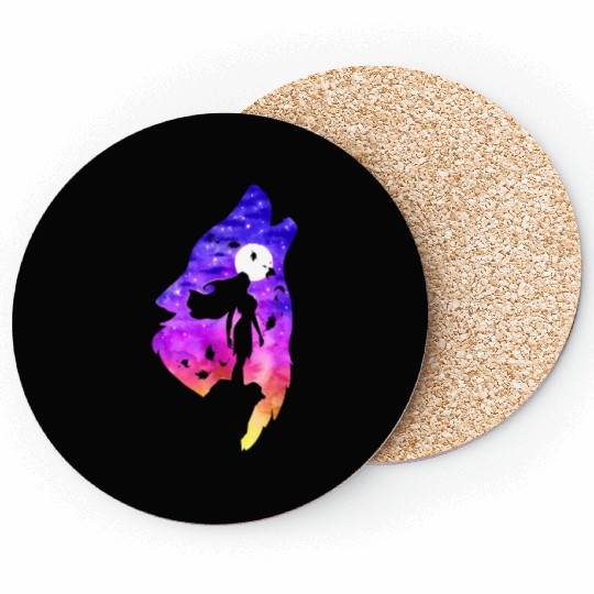 Disney Princesses Pocahontas Colors In The Silho Coasters