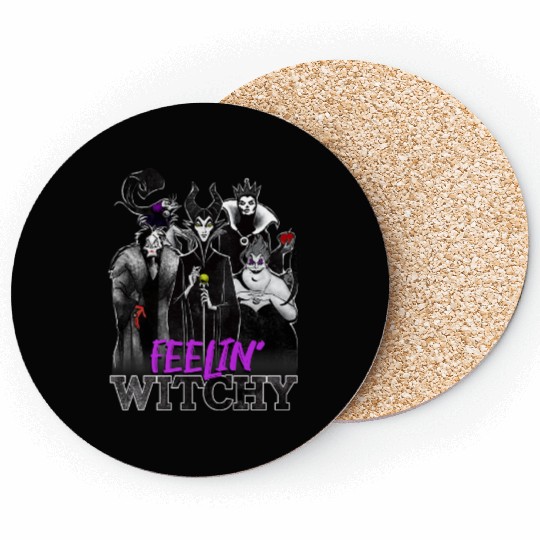 Disney Villains Halloween Feelin Witchy Group Sh Coasters
