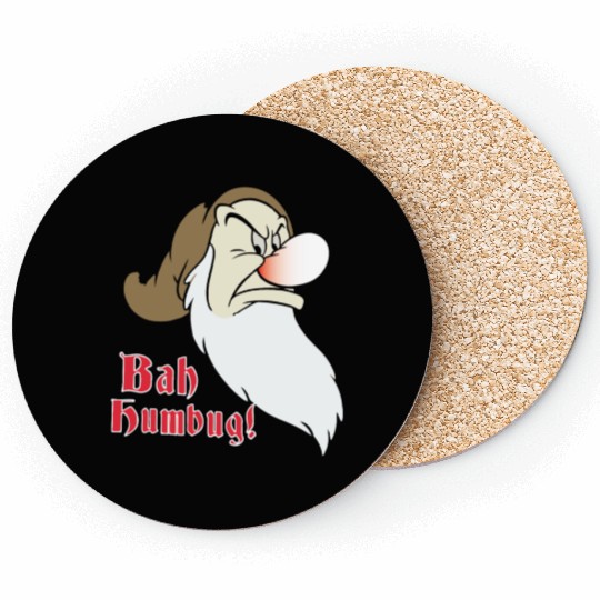 Grumpy Disney Christmas Coasters