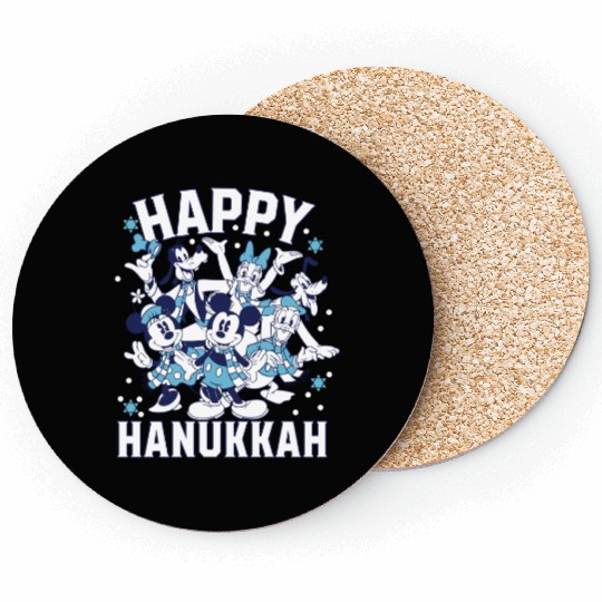 Disney Happy Hanukkah from Mickey Mouse and Friends Coasters