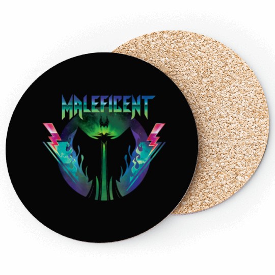 Disney Villains Maleficent Rock Portrait Coasters