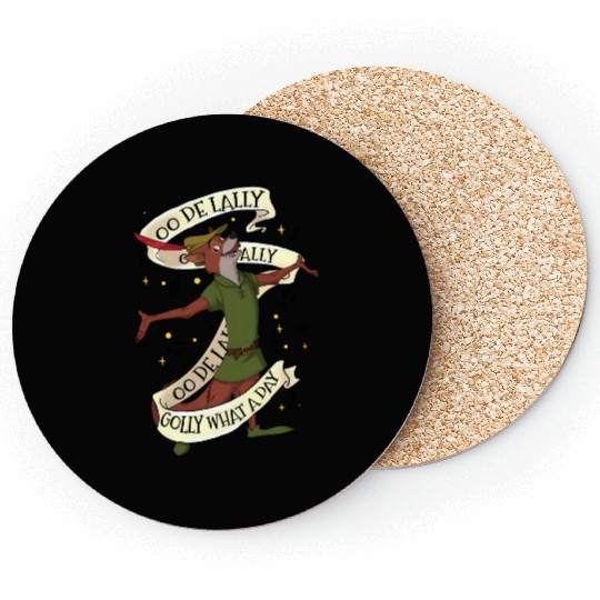 Robin Hood Coasters, Oo De Lally Coasters, Disney Coasters
