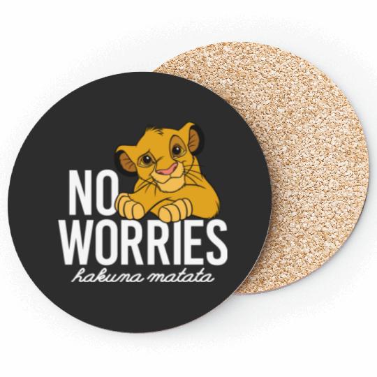 Disney Lion King Classic No Worries Simba Coasters