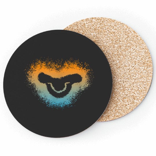 Disney The Lion King Simba Symbol Live Action Ombre Coasters