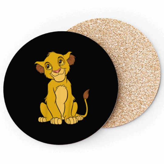 Disney Lion King Cute Simba Coasters