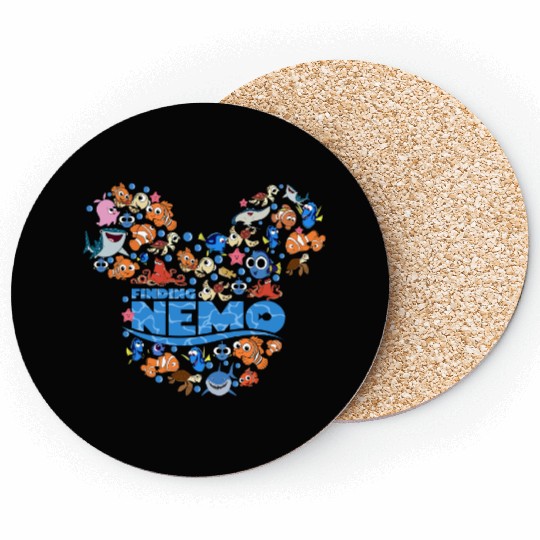 Finding Nemo Coasters, Disney Nemo Coasters, Nemo Coasters, Disney Cruise Coasters, Nemo Character Coasters