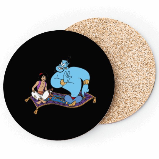 Disney Aladdin Genie Coasters, Aladdin Genie Coasters