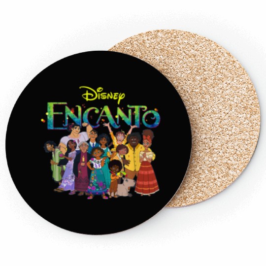 Disney Encanto Madrigal Family Short Sleeve Small Coasters