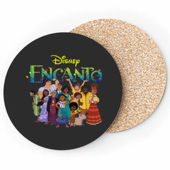 Disney Encanto Madrigal Family Short Sleeve Small Coasters