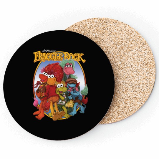 Disney Fraggle Rock The Muppets Group Hug Coasters