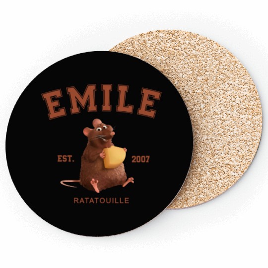 Emile Est 2007 Ratatouille Coasters, Disney Ratatouille Coasters