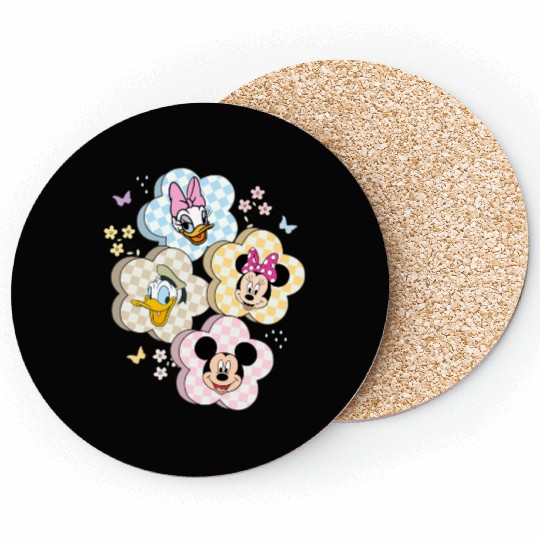 Disney Spring Coasters, Disney Flower and Batterfly Coasters