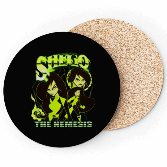 Kim Possible Shego The Nemesis Coasters, Disney Kim Possible Clothingx