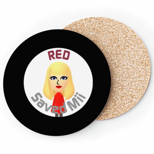 Tayl0r Swift - Red Saved Mii Coasters