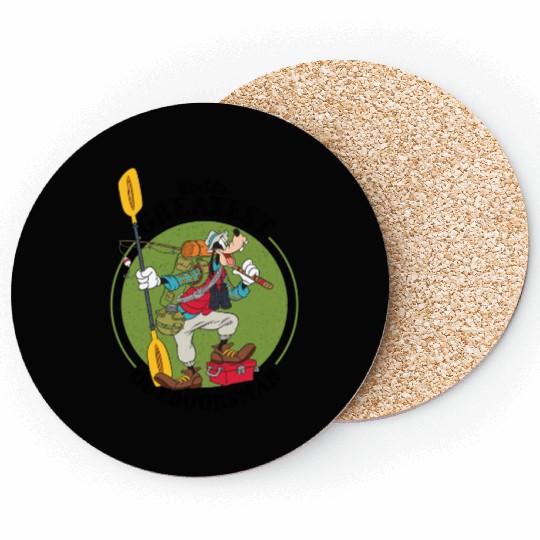 Retro Disney Goofy Outdoorsman Coasters