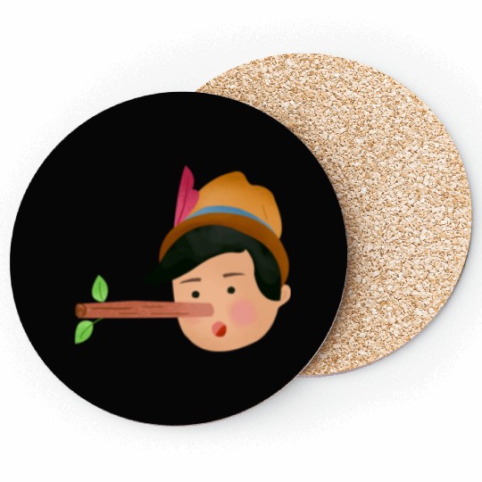 Waltdisneyworld Pinocchio Artwork Art 4 Coasters